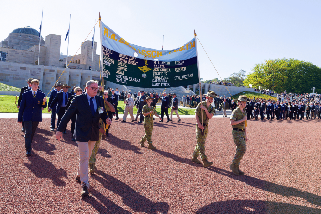 RASAACT | Royal Australian Signals Association ACT ANZAC Day 2025