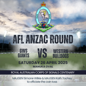 RASAACT | AFL ANZAC Round Coin Toss